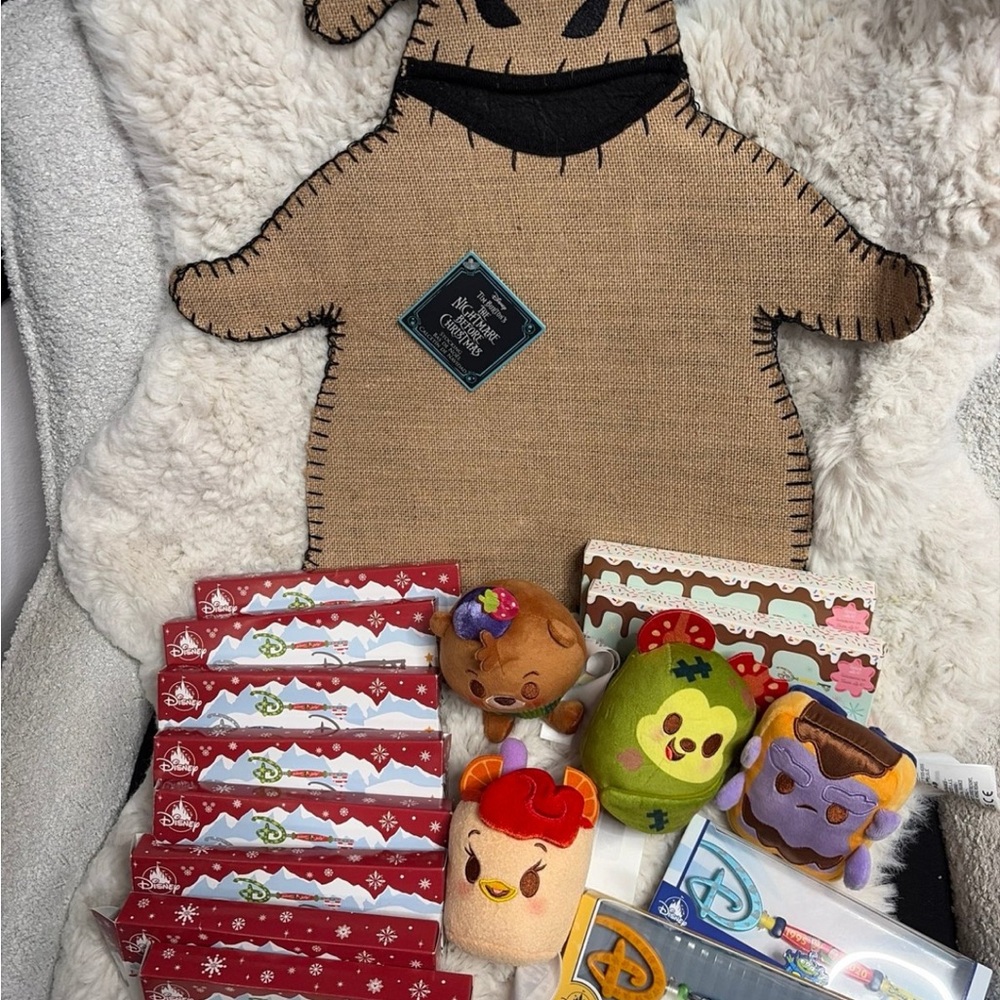 Disney - Plush Collection, Keys and Oogie Boogi stocking